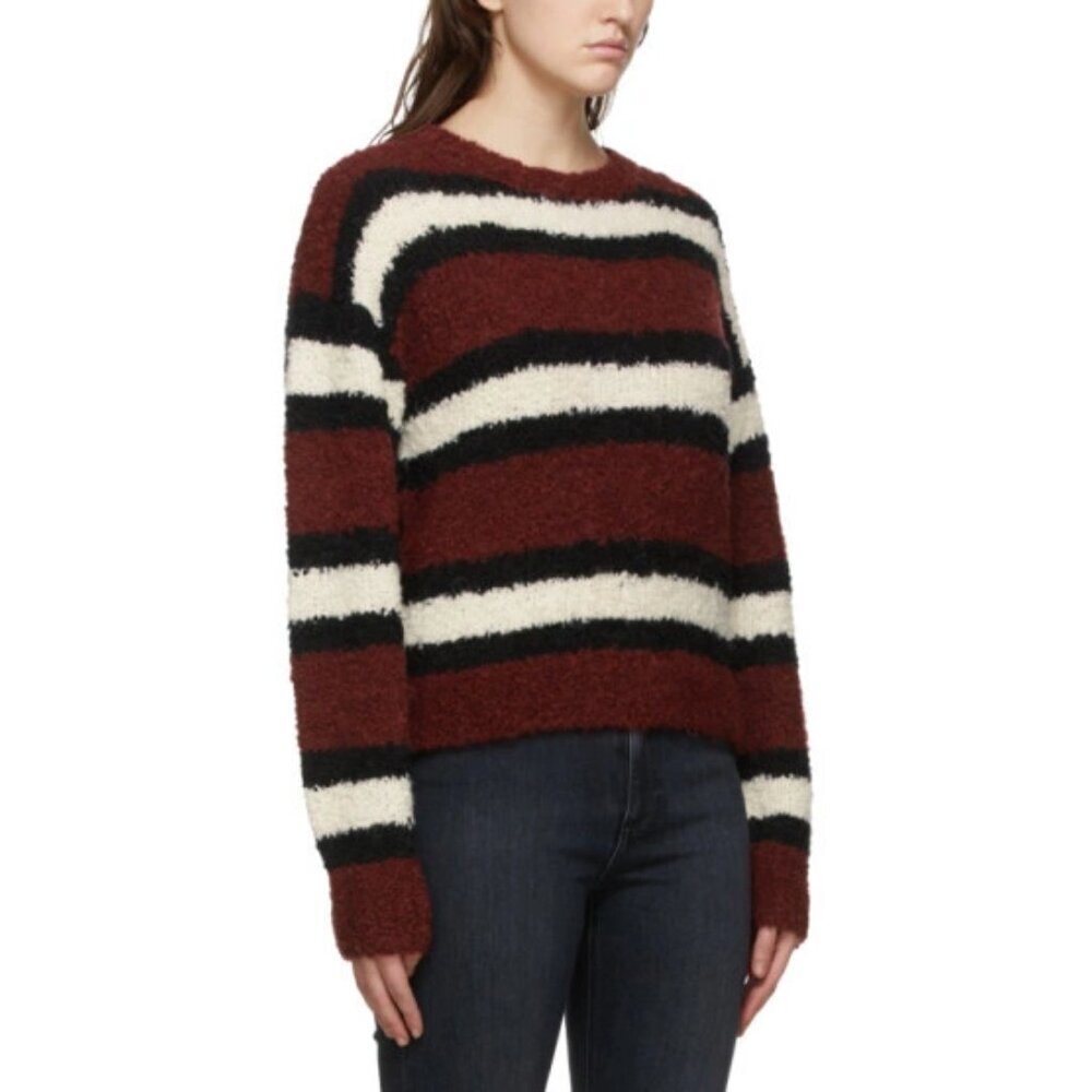Rag & Bone Women's Robyn Striped Wool Blend Pullover Sweater - SP
